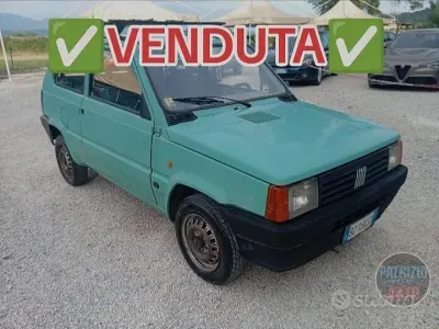 Usata Fiat Panda Young 54 CV (39 kW) 2002 Verde Berlina