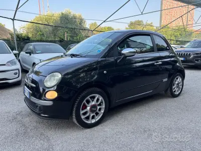 Usata Fiat 500 Sport 100 CV (73 kW) 2008 Nero Berlina