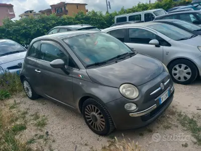 Usata Fiat 500 69 CV (50 kW) 2009 Grigio Cabrio
