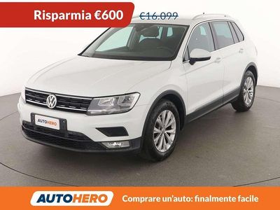 Usata VW Tiguan Business 116 CV (85 kW) 2017 Bianco SUV
