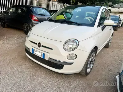 Usata Fiat 500 Lounge 69 CV (50 kW) 2015 Bianco Berlina