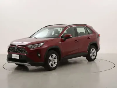 Usata Toyota RAV4 Hybrid Business Edition 218 CV (160 kW) 2020 Rosso SUV
