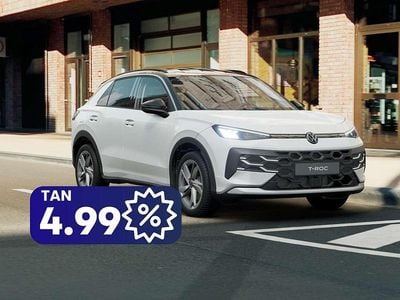 Nuova VW T-Roc Life 150 CV (110 kW) 2025 Pure white nero SUV