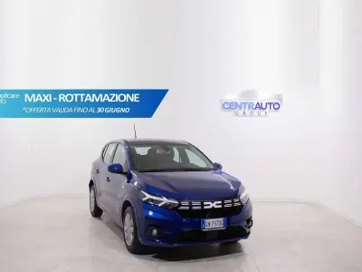 Usata Dacia Sandero Expression 101 CV (74 kW) 2023 Blu Berlina