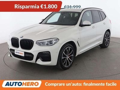 Usata BMW X3 M Sport 190 CV (139 kW) 2021 Bianco SUV