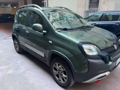 Usata Fiat Panda Cross Cross 80 CV (58 kW) 2014 Verde Utilitaria