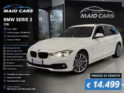 Usata BMW 116 Comfort Edition 116 CV (85 kW) 2016 Bianco Utilitaria