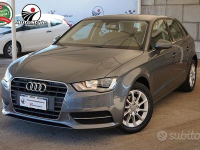 Usata Audi A3 Ambition 110 CV (80 kW) 2016 Grigio Berlina