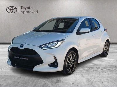 Usata Toyota Yaris Hybrid Trend 2022 Bianco Berlina