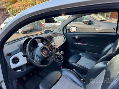 Usata Fiat 500 2009 Bianco Utilitaria