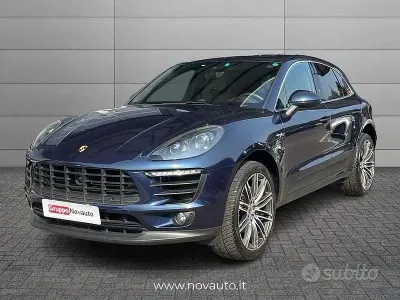 Usata Porsche Macan 250 CV (183 kW) 2015 Blu/azzurro SUV