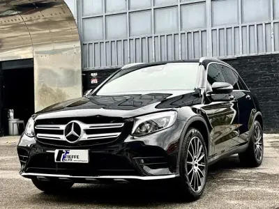 Usata Mercedes GLC250 Premium 204 CV (150 kW) 2018 Nero metallizzato SUV