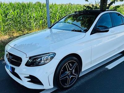 Usata Mercedes C220 Premium 194 CV (142 kW) 2020 Bianco Berlina
