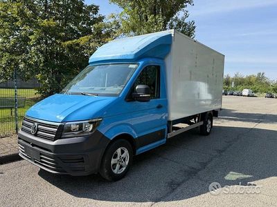 Usata VW Crafter 101 CV (74 kW) 2020 Blu Furgone