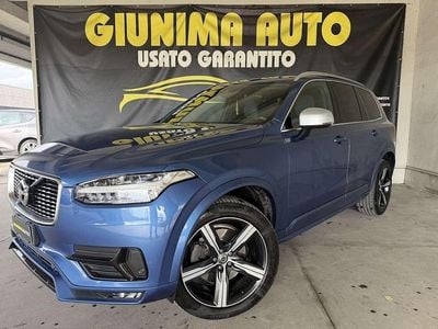 Usata Volvo XC90 R-Design 235 CV (172 kW) 2019 Blu SUV
