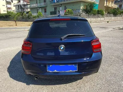 Usata BMW 116 Efficient Dynamics 116 CV (85 kW) 2014 Blu/azzurro Utilitaria