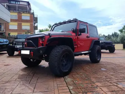 Usata Jeep Wrangler Sport 177 CV (130 kW) 2007 Rosso SUV