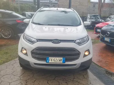 Usata Ford Ecosport Titanium 95 CV (69 kW) 2017 Bianco SUV