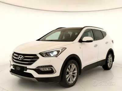 Usata Hyundai Santa Fe Xpossible 200 CV (147 kW) 2017 Bianco SUV