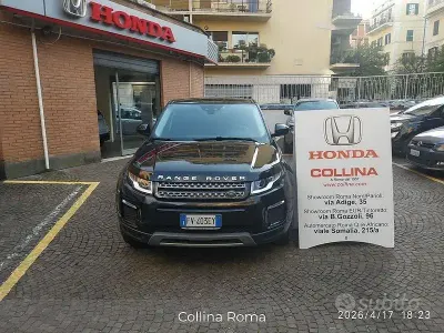 Usata Land Rover Range Rover evoque SE 150 CV (110 kW) 2019 Nero SUV