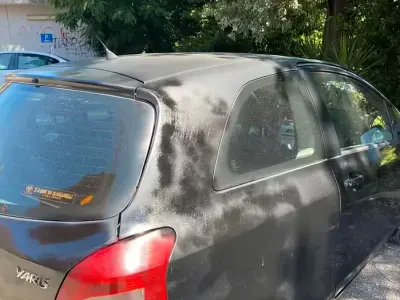Usata Toyota Yaris 65 CV (47 kW) 2006 Nero Utilitaria