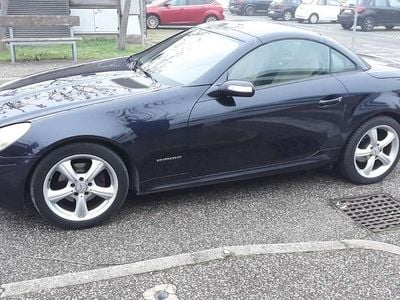Usata Mercedes SLK200 163 CV (119 kW) 2006 Blu/azzurro Cabrio