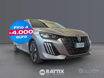Usata Peugeot 208 Allure 101 CV (74 kW) 2025 Grigio Utilitaria