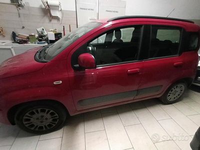 Usata Fiat Panda 2012 Rosso Utilitaria