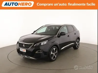 Usata Peugeot 3008 131 CV (96 kW) 2018 Nero SUV