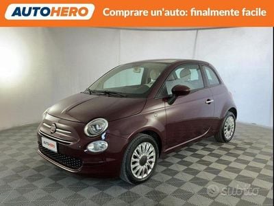 Usata Fiat 500 Lounge 69 CV (50 kW) 2021 Rosso Utilitaria