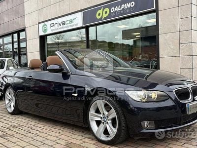 Usata BMW 320 Cabriolet 177 CV (130 kW) 2009 Blu Cabrio