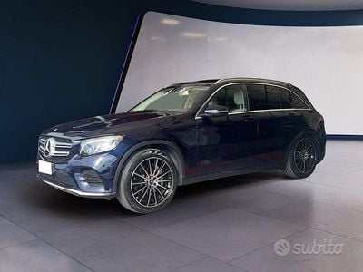 Usata Mercedes GLC250 Premium 204 CV (150 kW) 2017 Blu SUV