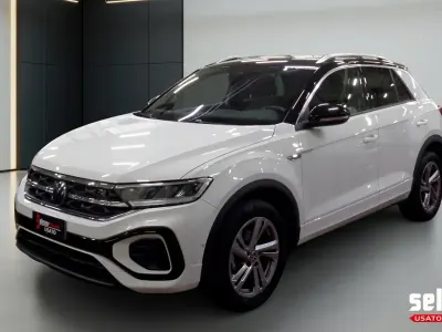 Usata VW T-Roc R-line 116 CV (85 kW) 2023 Bianco/tetto nero SUV