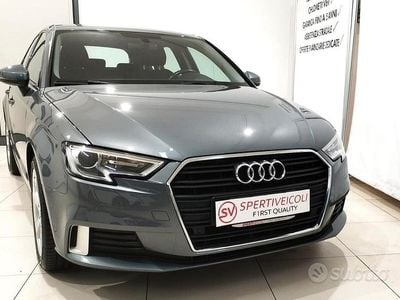Usata Audi A3 Sport 116 CV (85 kW) 2018 Grigio Berlina