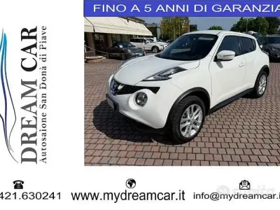 Usata Nissan Juke Acenta 110 CV (80 kW) 2017 Bianco SUV