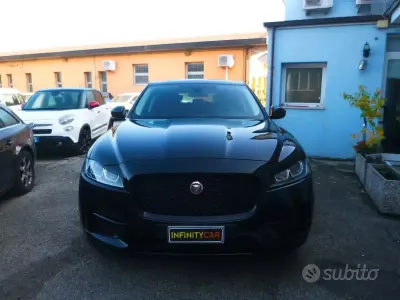 Begagnad Jaguar F-Pace R-Sport 180 HK (132 kW) 2017 Svart SUV