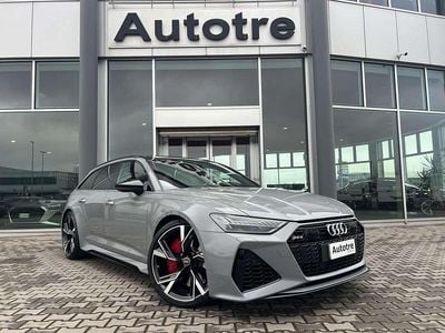 Usata Audi RS6 Ambiente 600 CV (441 kW) 2022 Grigio Station wagon