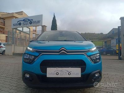 Usata Citroën C3 Shine 101 CV (74 kW) 2022 Verde Berlina