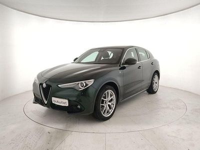 Second-hand Alfa Romeo Stelvio Ti 210 CP (154 kW) 2021 Verde SUV
