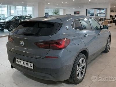 Usata BMW X2 Advantage 116 CV (85 kW) 2022 Grigio SUV