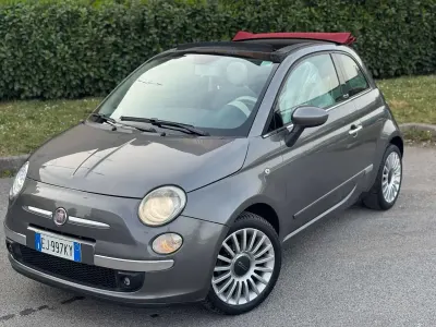 Usata Fiat 500C Lounge 69 CV (50 kW) 2011 Grigio Cabrio