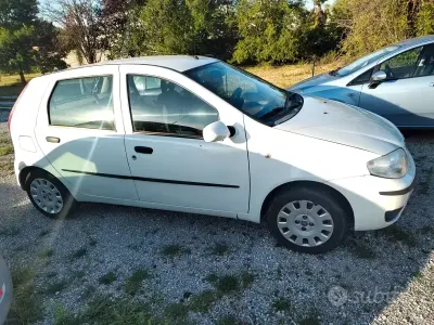 Usata Fiat Punto Active 60 CV (44 kW) 2010 Bianco Utilitaria