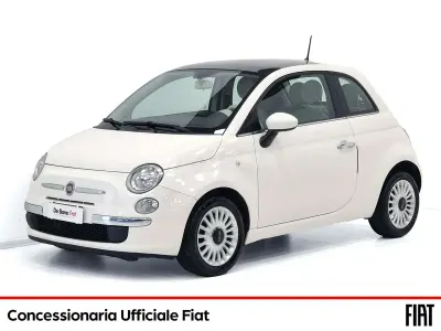 Usata Fiat 500 Lounge 95 CV (69 kW) 2013 Bianco Berlina