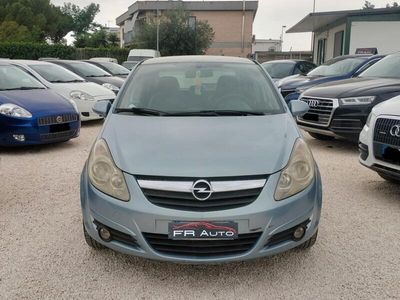 Usata Opel Corsa Enjoy 90 CV (66 kW) 2007 Blu Berlina