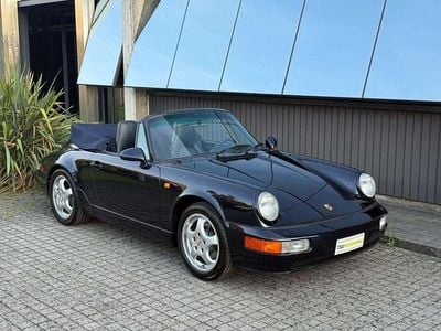 Usata Porsche 911 Carrera 4 Cabriolet 250 CV (183 kW) 1991 Blu/azzurro(met.) Cabrio