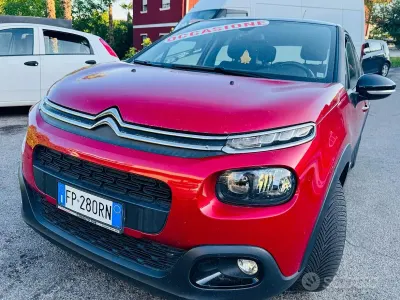 Usata Citroën C3 PureTech 83 CV (61 kW) 2018 Rosso Utilitaria