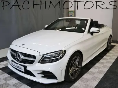 Usata Mercedes C180 AMG line 156 CV (114 kW) 2020 Bianco Cabrio