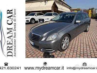 Usata Mercedes E250 Avantgarde 204 CV (150 kW) 2011 Grigio Station wagon