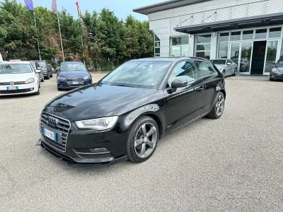 Usata Audi A3 Ambiente 110 CV (80 kW) 2015 Nero Berlina