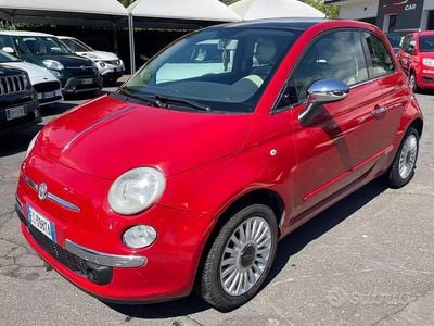 Usata Fiat 500 Lounge 75 CV (55 kW) 2010 Rosso Berlina
